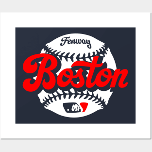 Boston Baseball Posters and Art